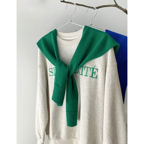 Women's Knitted Shawl Wrap Cape Blouses One Size Casual Fashion - Picture 4 of 7